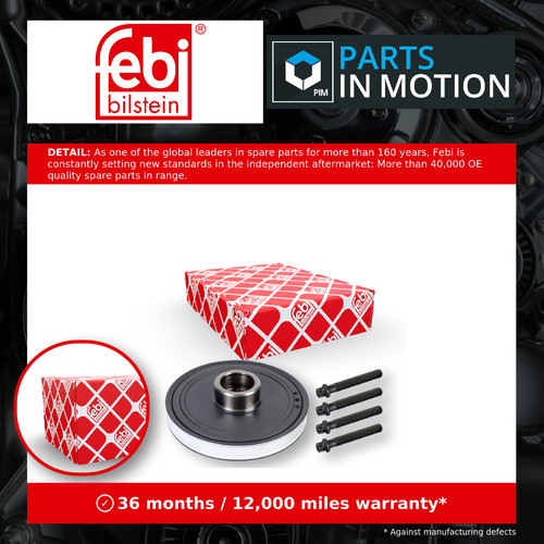 Crankshaft pulley fits - pulley, mini
