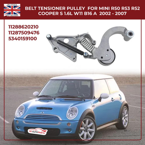Ribbed belt tensioner - tensioner, pulley