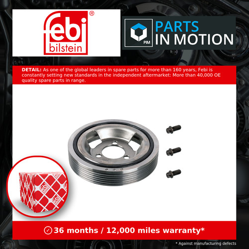 Crankshaft pulley fits mini - crankshaft,